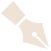 Beige pen ikon